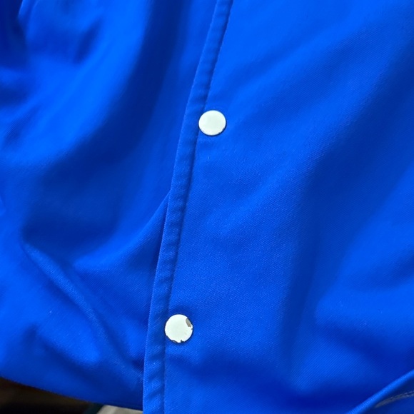 Basketball warm up shirt, Eagles, blue, gold and white, vintage - Picture 11 of 11